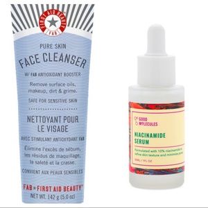 FAB Cleanser / Good Molecules Niacinamide